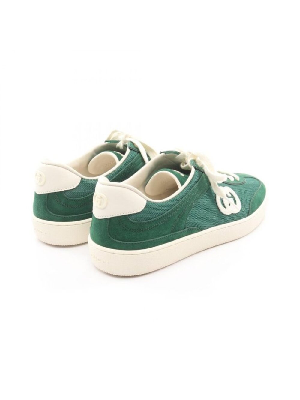 Gucci Sneakers Suede Green - Picture 2 of 7